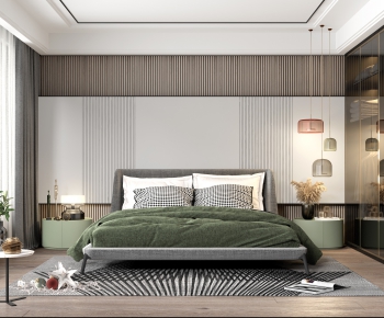 Nordic Style Bedroom-ID:351226547
