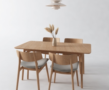 Nordic Style Dining Table And Chairs-ID:449798246