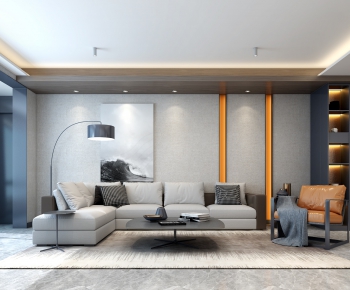 Modern A Living Room-ID:968690392