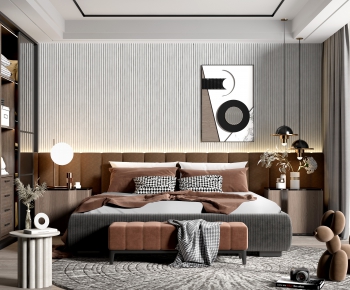 Modern Bedroom-ID:670210497