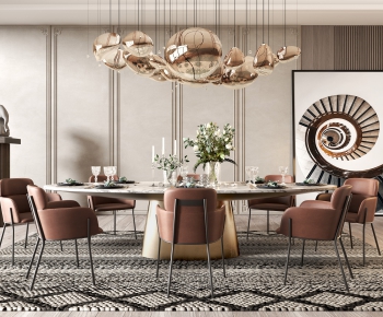 Modern Dining Room-ID:662614888