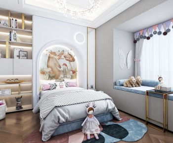 Modern Girl's Room Daughter's Room-ID:313207641