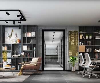 Industrial Style Manager's Office-ID:184054293