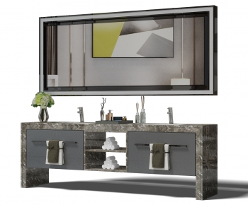 Modern Bathroom Cabinet-ID:224315431