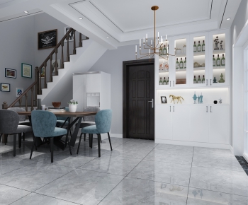 Modern Dining Room-ID:959278776