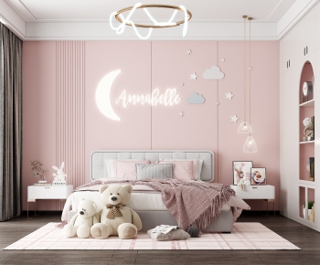 Nordic Style Girl's Room Daughter's Room-ID:824461896