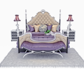 European Style Double Bed-ID:946980993