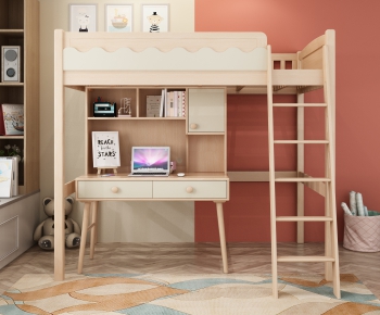 Nordic Style Child's Bed-ID:615893323