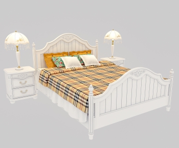 American Style Double Bed-ID:245548886