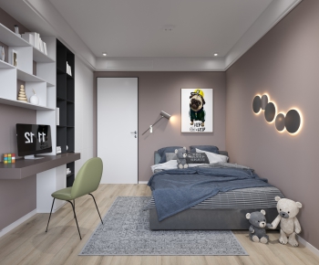 Modern Bedroom-ID:691940718