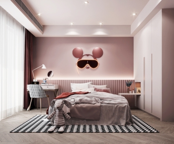 Nordic Style Girl's Room Daughter's Room-ID:280768159