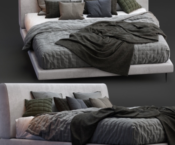 Modern Double Bed-ID:262672668
