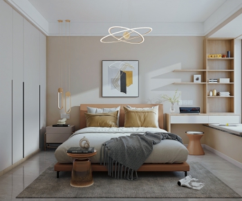 Nordic Style Bedroom-ID:742429597