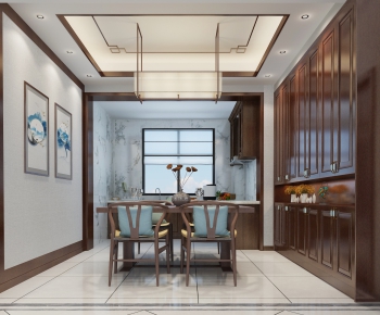 New Chinese Style Dining Room-ID:184501941