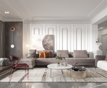 Modern A Living Room-ID:160604196