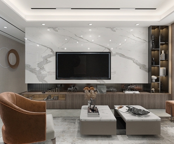 Modern A Living Room-ID:775372714