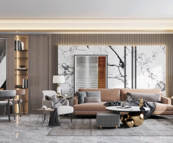 Modern A Living Room-ID:207724645