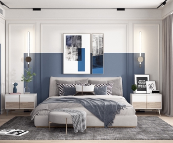 Nordic Style Bedroom-ID:431697251