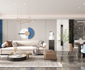 Modern A Living Room-ID:203455924