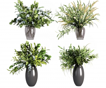 Modern Potted Green Plant-ID:239596714