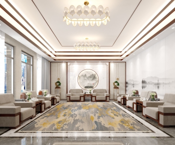 New Chinese Style Reception Room-ID:305436334