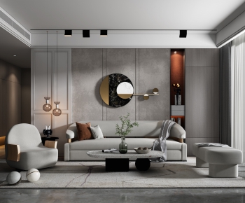Modern A Living Room-ID:175392269