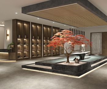 New Chinese Style Lobby Hall-ID:997024348