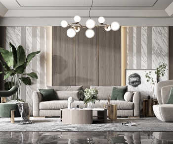 Nordic Style A Living Room-ID:142301829