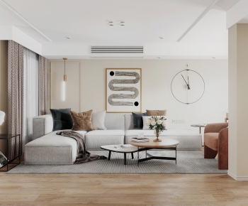 Modern A Living Room-ID:397142534