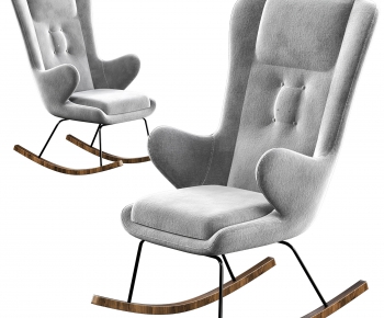 Nordic Style Rocking Chair-ID:838188956