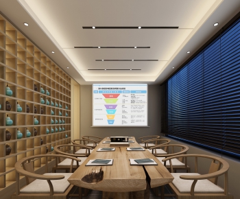 New Chinese Style Meeting Room-ID:913019761