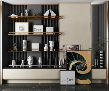 Modern Decorative Cabinet-ID:267320451