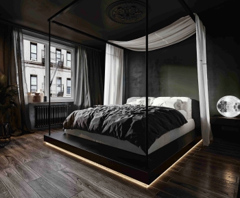 Industrial Style Bedroom-ID:137150142