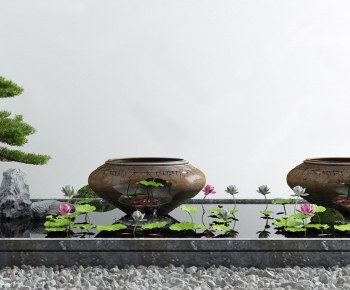 New Chinese Style Garden-ID:801865164