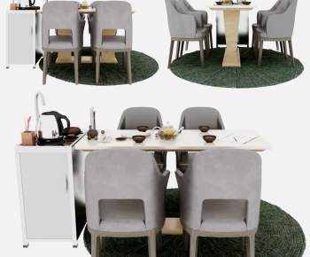 Modern Dining Table And Chairs-ID:996515156
