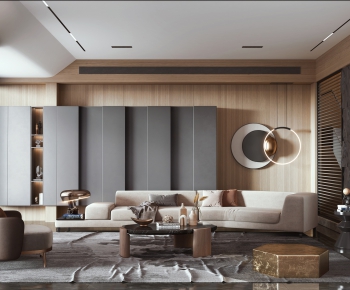 Modern A Living Room-ID:899603292