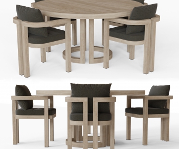 Nordic Style Dining Table And Chairs-ID:473266637