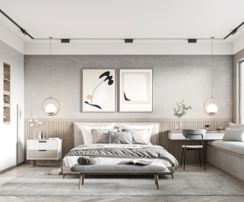 Nordic Style Bedroom-ID:749881369