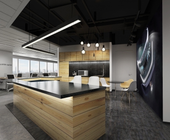 Modern Office Tea Room-ID:939297563