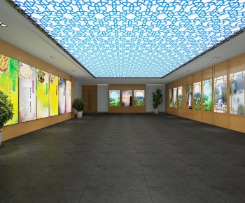 New Chinese Style Exhibition Hall-ID:600895438