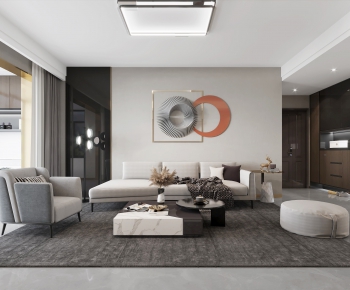 Modern A Living Room-ID:920614213