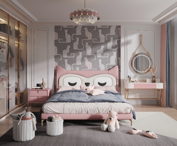 Nordic Style Girl's Room Daughter's Room-ID:493945974