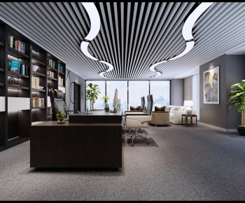 Modern Manager's Office-ID:387615826