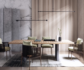 Modern Dining Table And Chairs-ID:353250411