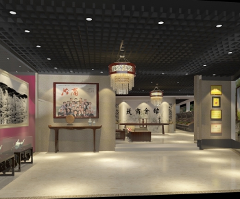 New Chinese Style Exhibition Hall-ID:188099595