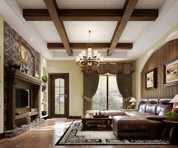 American Style A Living Room-ID:927548498