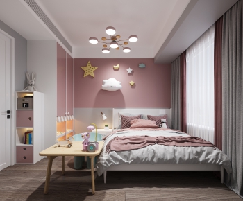 Nordic Style Girl's Room Daughter's Room-ID:724269875