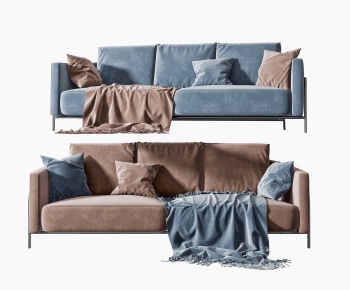 Modern Three-seat Sofa-ID:352832175