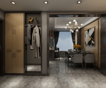 Modern Dining Room-ID:740037478