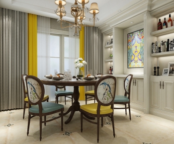 American Style Dining Room-ID:811356283